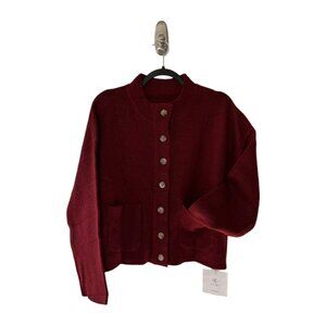 Cicy Bell Button-up Sweater / S